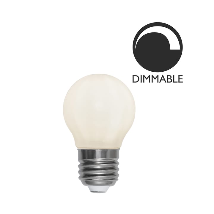 Lichtquelle E27 LED filament Kugel opal 45mm, 5W Globen Lighting