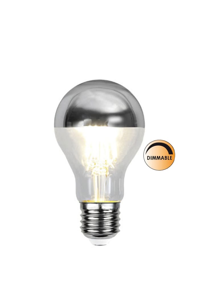 Lichtquelle LED 352-94 topverspiegelt dimmbar E27 - Silber - Globen Lighting