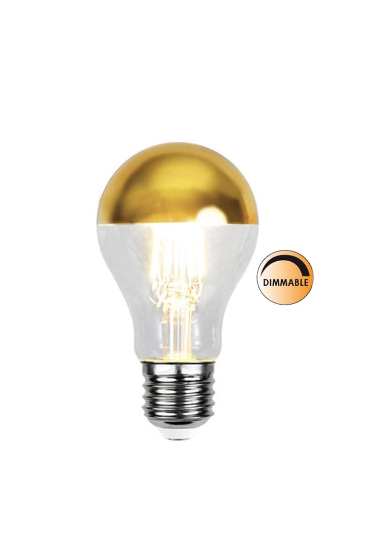 Lichtquelle LED 352-95 topverspiegelt dimmbar E27, Gold Globen Lighting