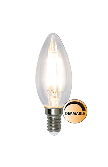 Lichtquelle LED-Filament Kron 3,2W dimmbar E14 - Klar - Globen Lighting