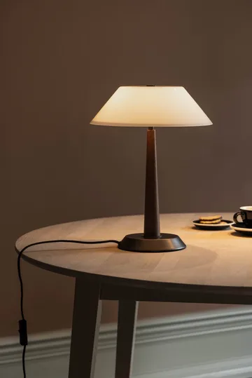 Ligna Tischleuchte - Braun gebeizt, Ø29x39,2 cm - Globen Lighting