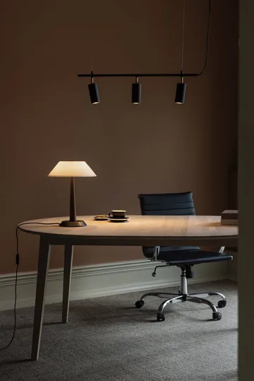 Ligna Tischleuchte - Braun gebeizt, Ø29x39,2 cm - Globen Lighting