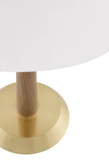 Ligna Tischleuchte - Eiche-Rohmessing, Ø29x39,2 cm - Globen Lighting