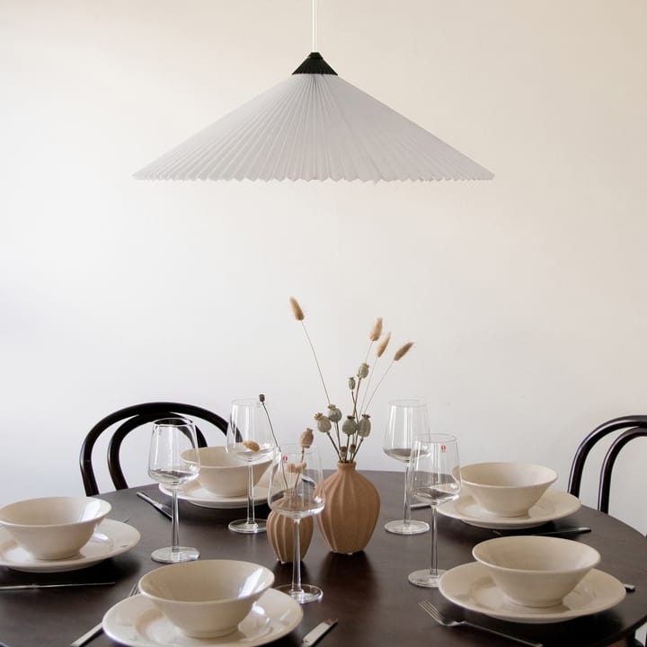Matisse Pendelleuchte Ø60cm, Schwarz-weiß Globen Lighting