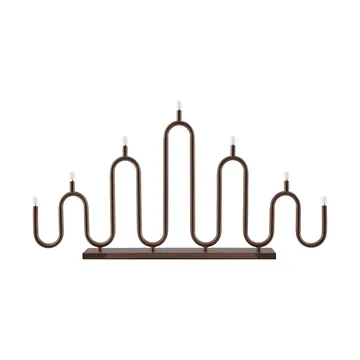 Noel 7 Adventskerzenhalter - Bronze - Globen Lighting