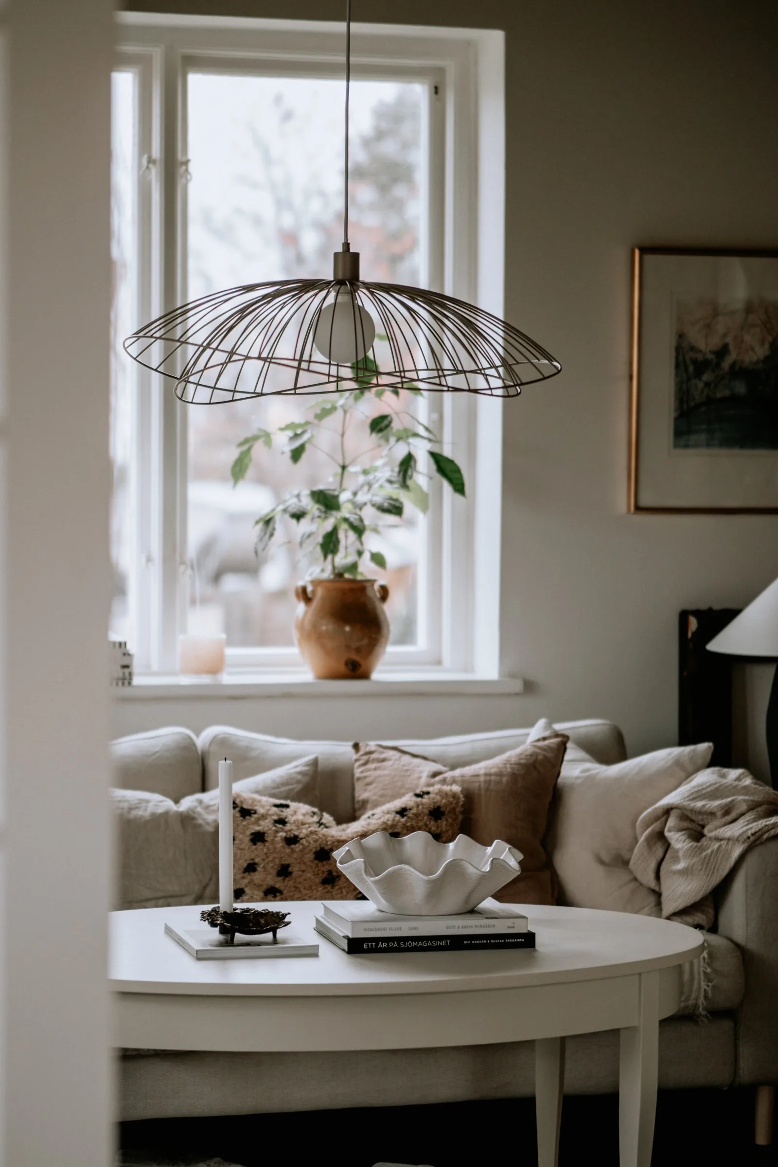 Ray Pendelleuchte Ø70 cm, Mud Globen Lighting