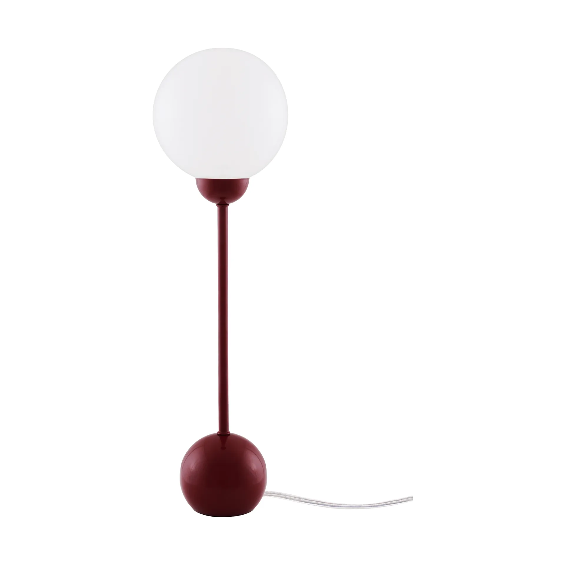 Ripley Tischleuchte, Burgundy (Rot), 52 cm Globen Lighting