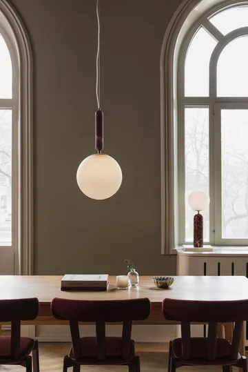 Torrano Pendelleuchte 30cm - Rosso Levanto - Globen Lighting