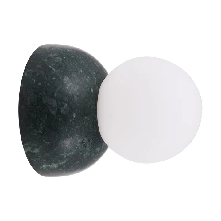 Torrano Wandleuchte/Deckenleuchte 13cm - Dunkelgrüner Marmor - Globen Lighting