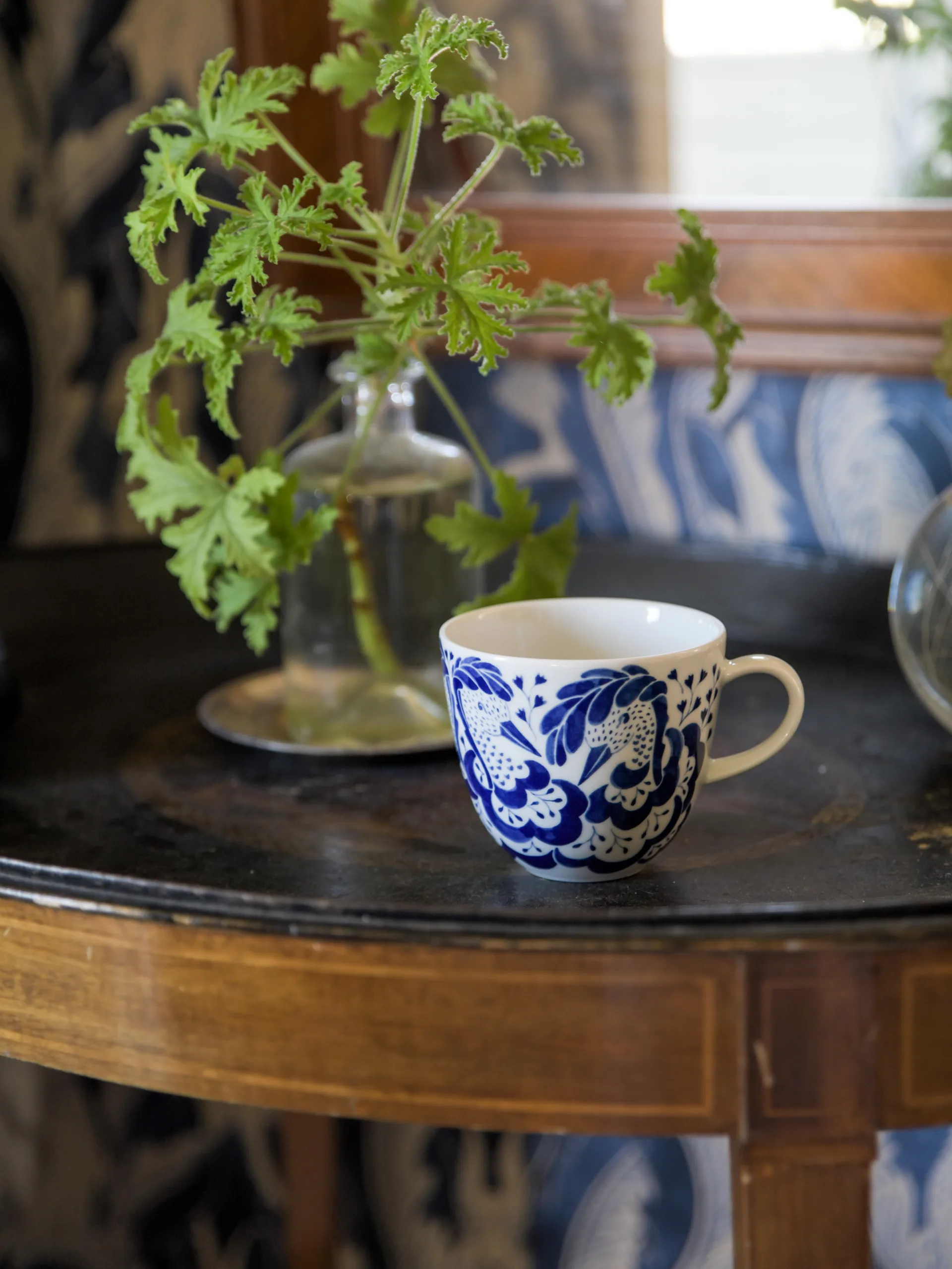 Selma Jubileum Tasse 41 cl, Blau Götefors Porslin