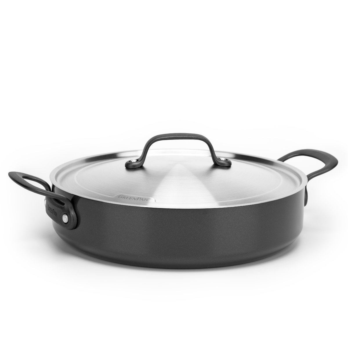 GreenPan Craft Sauteuse 30 cm Schwarz