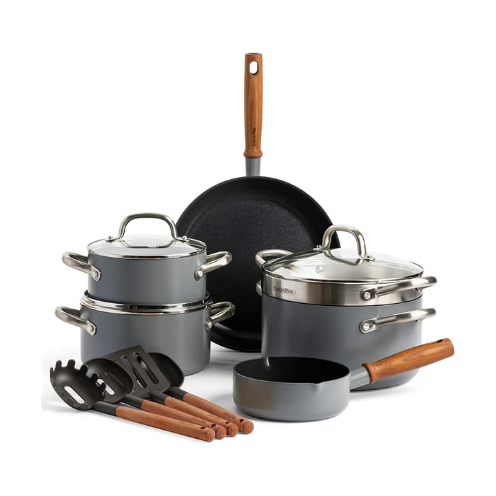 Mayflower Pro Set aus Kasserolle und Bratpfanne, 13 Teile GreenPan