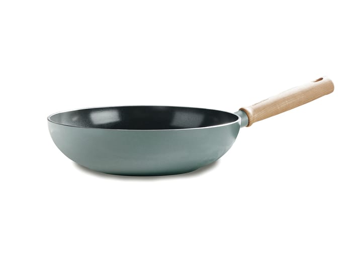 Mayflower Pro Wokpfanne 28 cm, Grünblau GreenPan