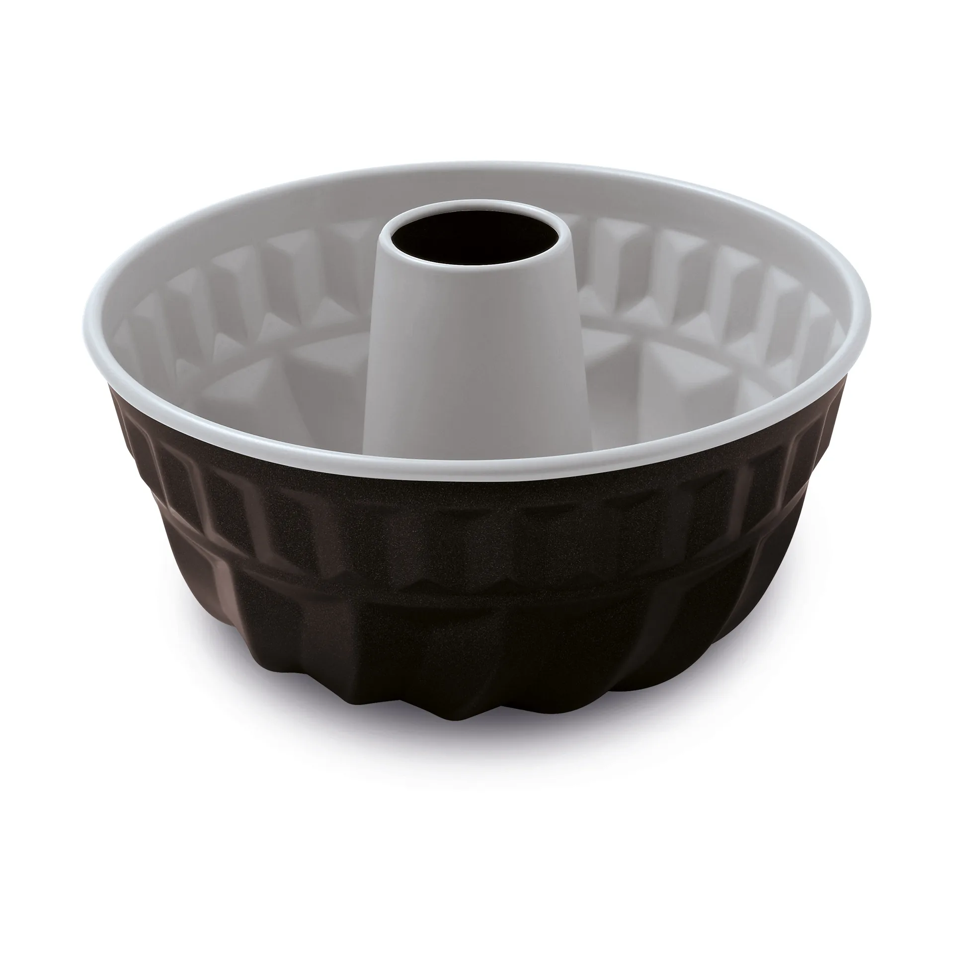 Silver Eligance Gugelhupfform, Stahl, gemustert, Ø23 cm Guardini