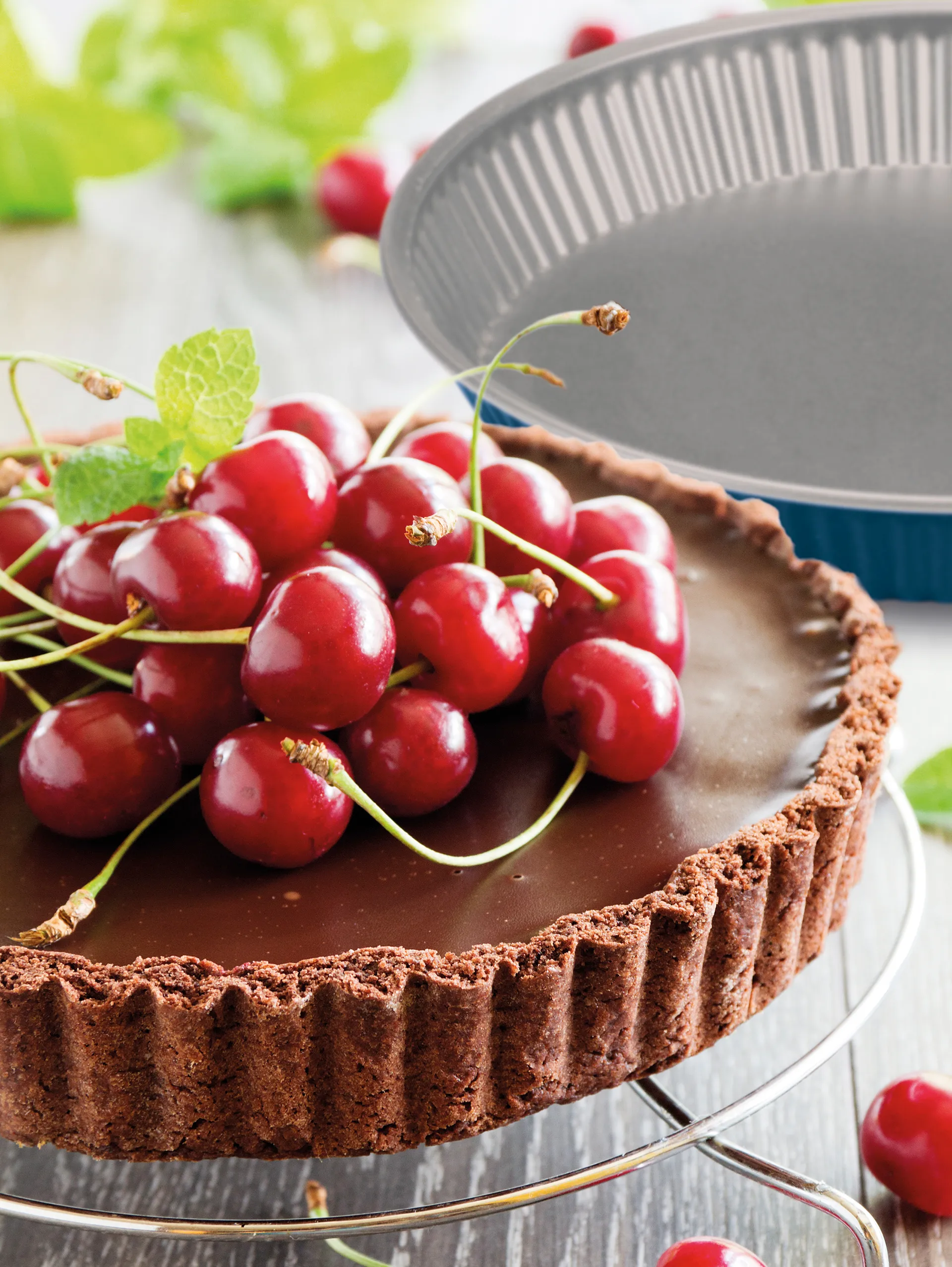 Xbake Pastetenform, Stahl, rund, Ø28x4 cm Guardini