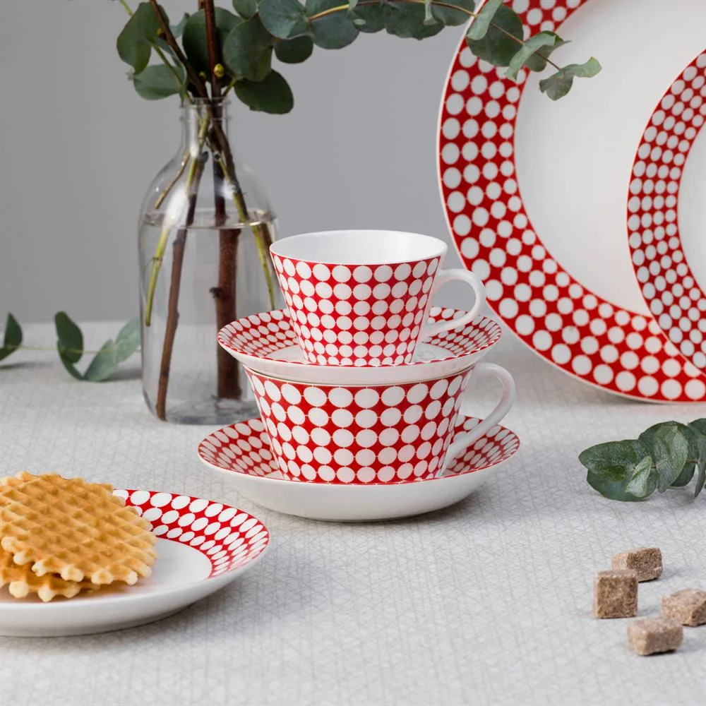 Eva Teetasse, Teetasse + Untertasse Gustafsbergs Porslinsfabrik