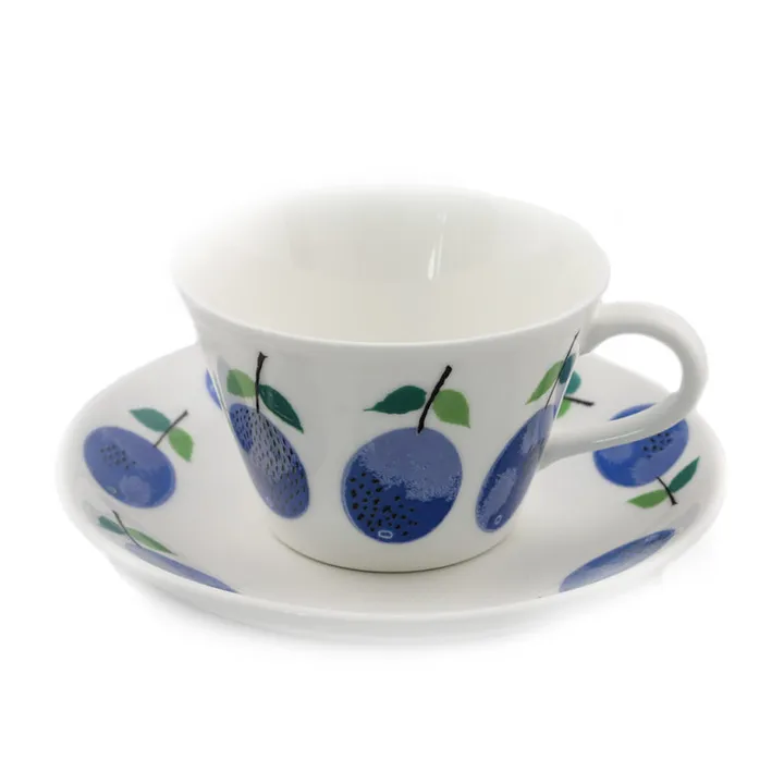 Prunus Kaffeetasse mit Untertasse - 15 cl - Gustafsbergs Porslinsfabrik