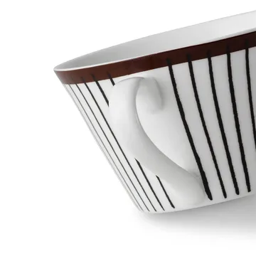 Ribb Kaffeetasse - Tasse + Untertasse - Gustafsbergs Porslinsfabrik