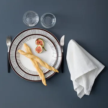 Ribb Teller - Ø 28cm - Gustafsbergs Porslinsfabrik