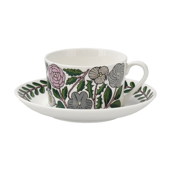 Maj Teetasse mit Untertasse 35 cl - Rosa - Gustavsbergs Porslinsfabrik