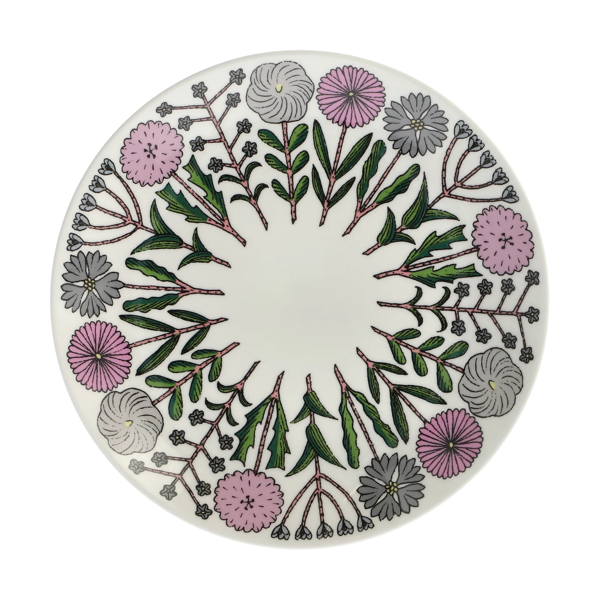 Maj Teller Ø22 cm, Rosa Gustavsbergs Porslinsfabrik