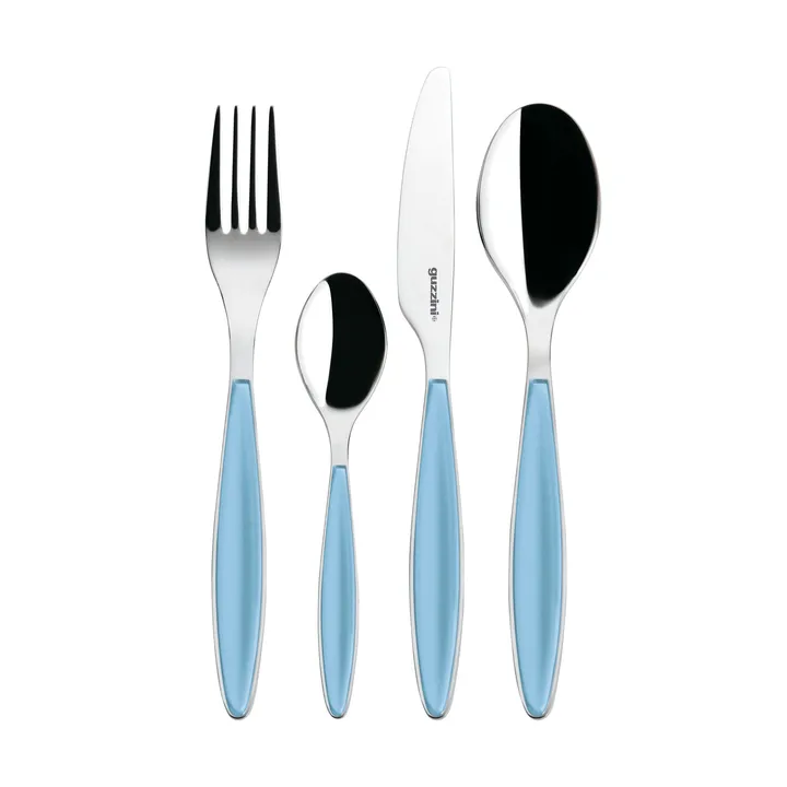 Feeling Besteckset - Sea blue, 24-teilig - Guzzini