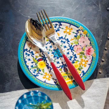 Feeling Servierbesteck - Clear red, 2-teilig - Guzzini