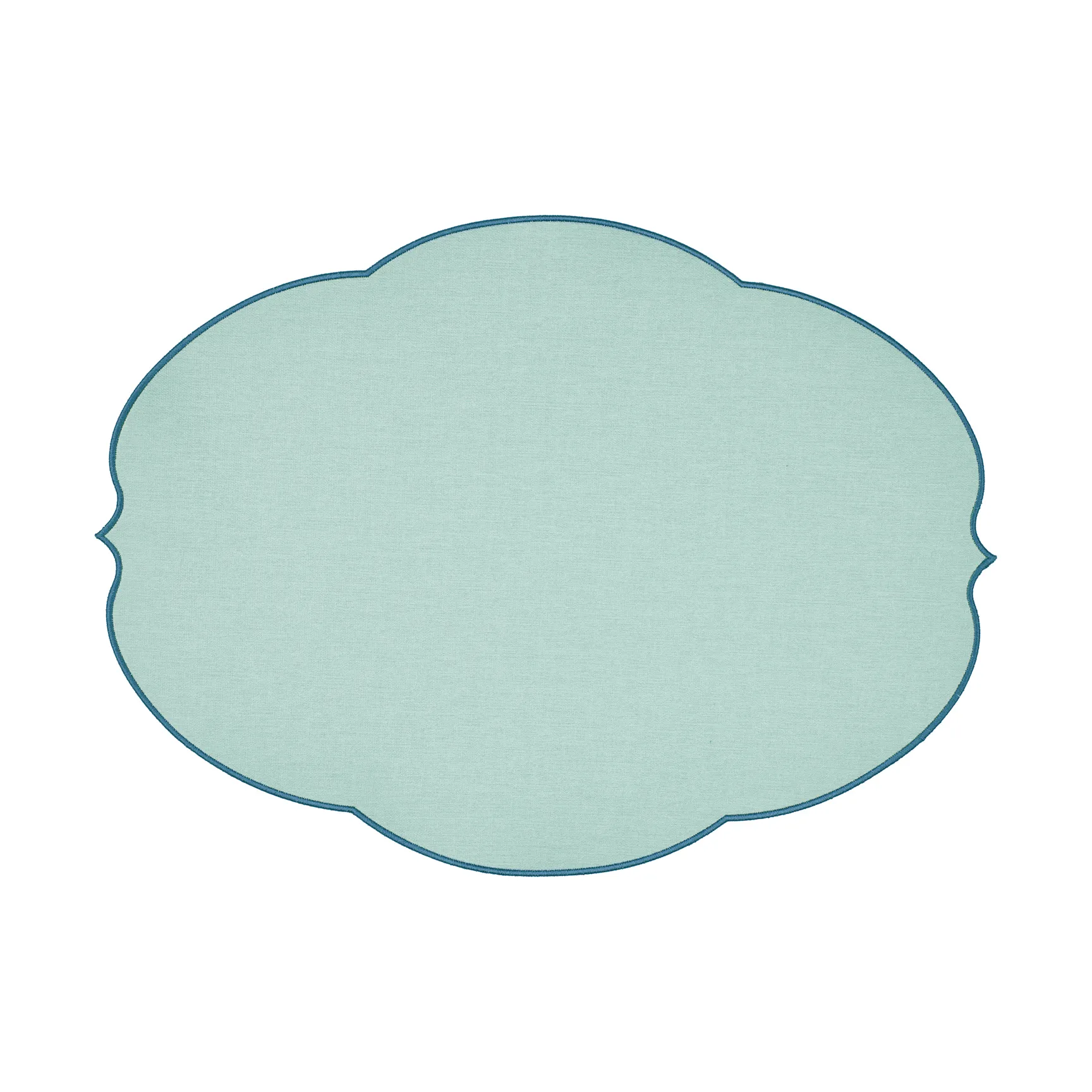 Flowers Tischset, Dusty light blue Guzzini