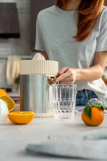 Sous chef elektrische Saftpresse - Cream - Guzzini