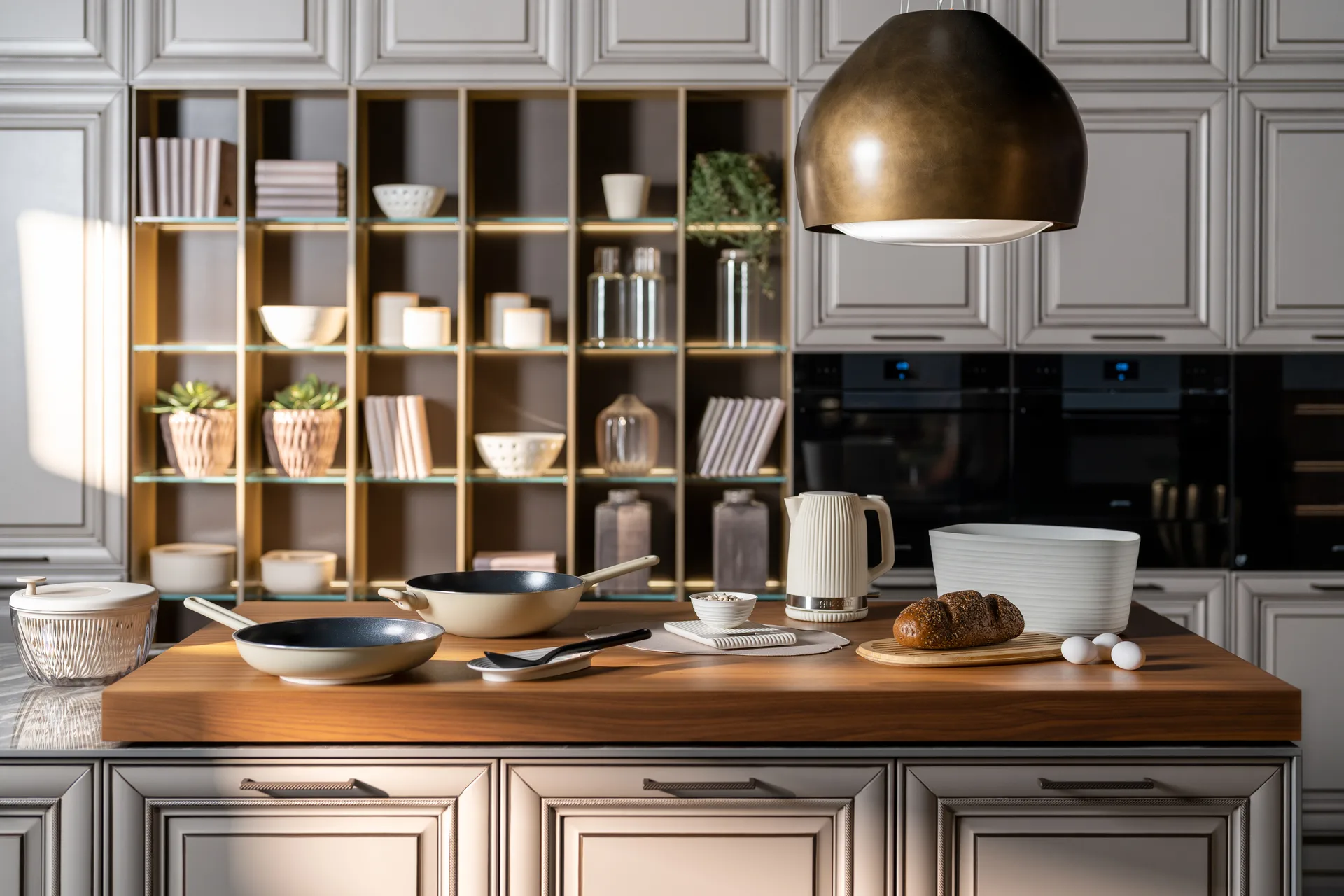 Sous chef elektrischer Wasserkocher, Cream Guzzini