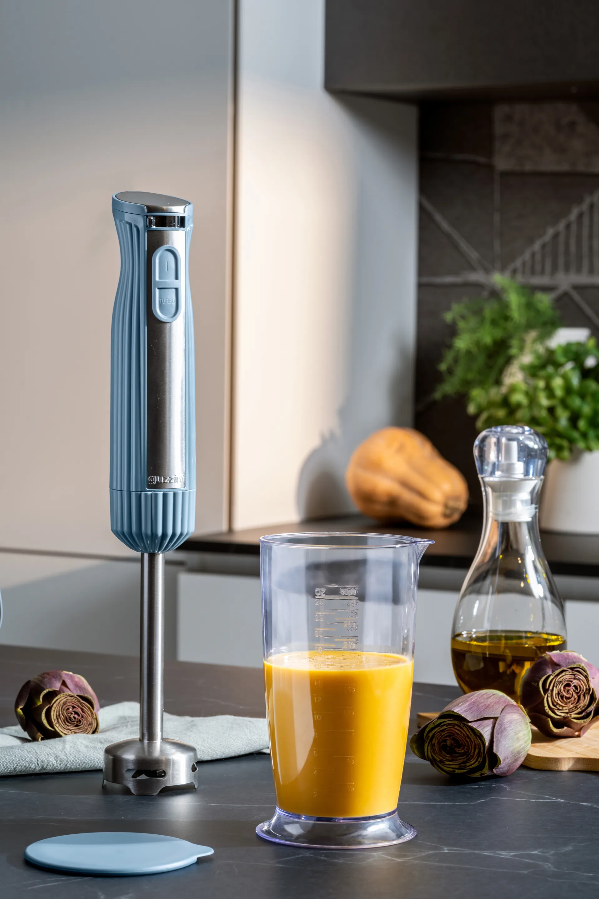 Sous chef Stabmixer, Cream, 4-teilig Guzzini