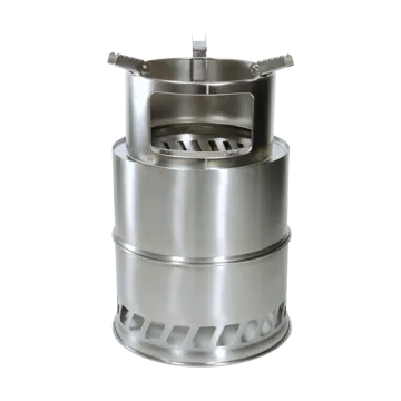 Hällmark Portable Holzofen - Edelstahl - Hällmark