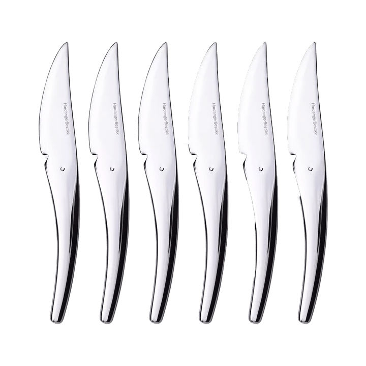 Hardanger Fruchtmesser 6er Pack - Edelstahl - Hardanger Bestikk