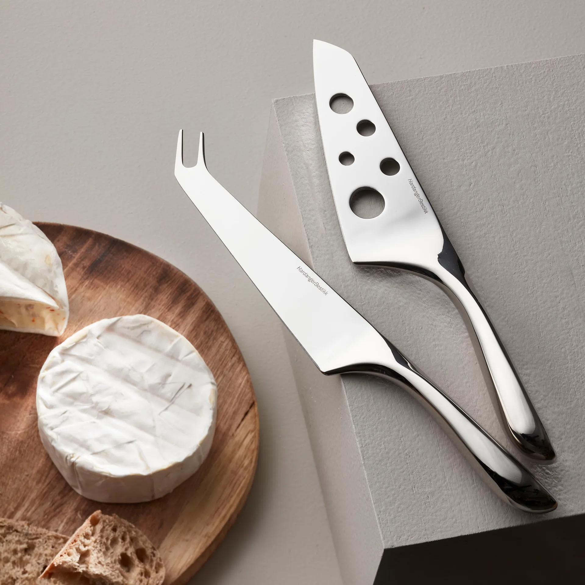 Hardanger Käse-Set, Edelstahl Hardanger Bestikk