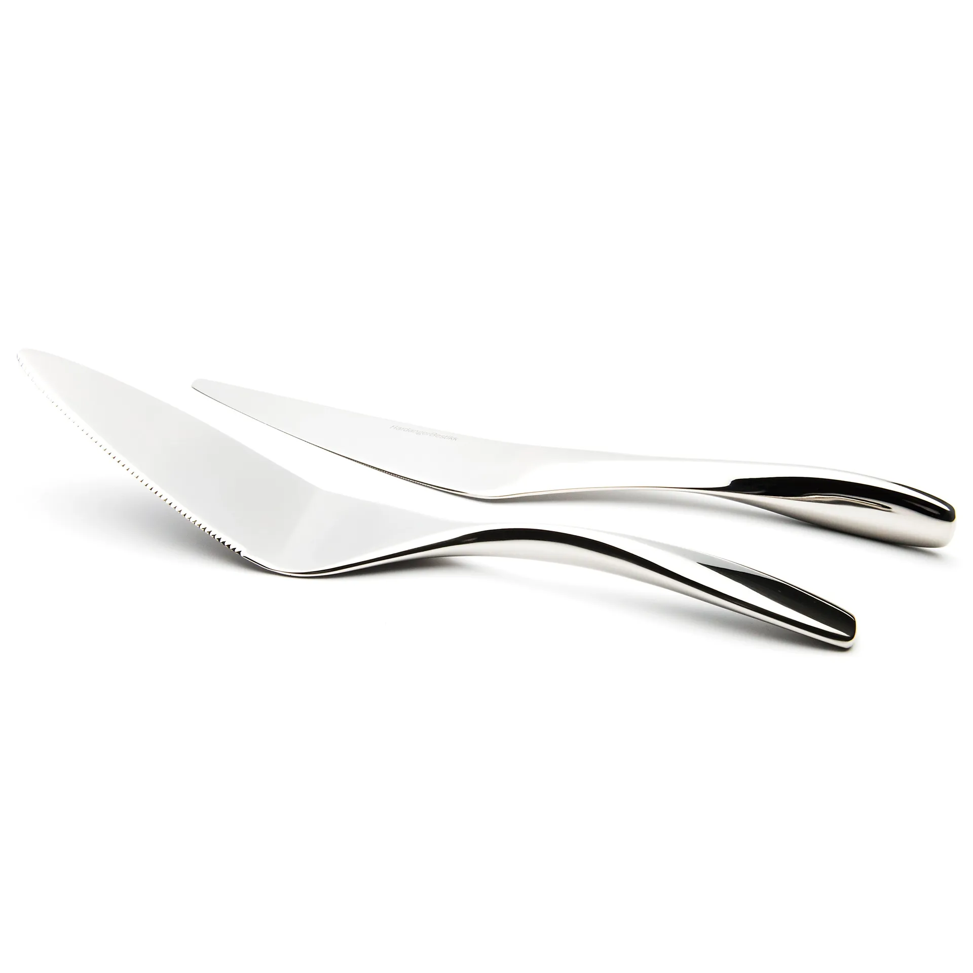 Hardanger Torten-Set, Edelstahl Hardanger Bestikk