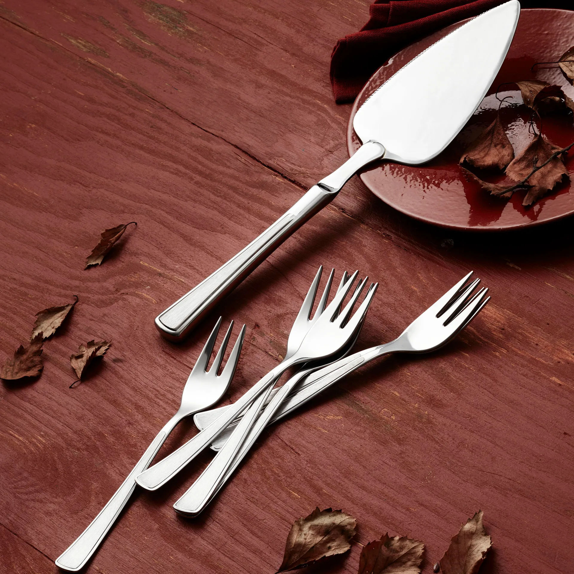 Ramona Tortenset 7 Teile, Edelstahl Hardanger Bestikk