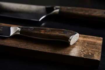 Damascus By Hâws Koch- & Gemüsemesserset 2-teilig - Wengé - Hâws