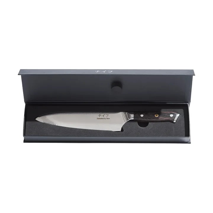 Damascus By Hâws Kochmesser 32 cm - Wengè - Hâws