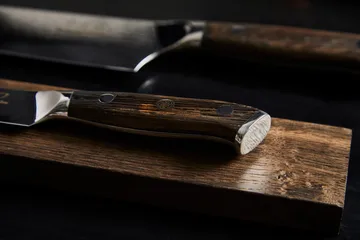 Damascus By Hâws Kochmesser 32 cm - Wengè - Hâws