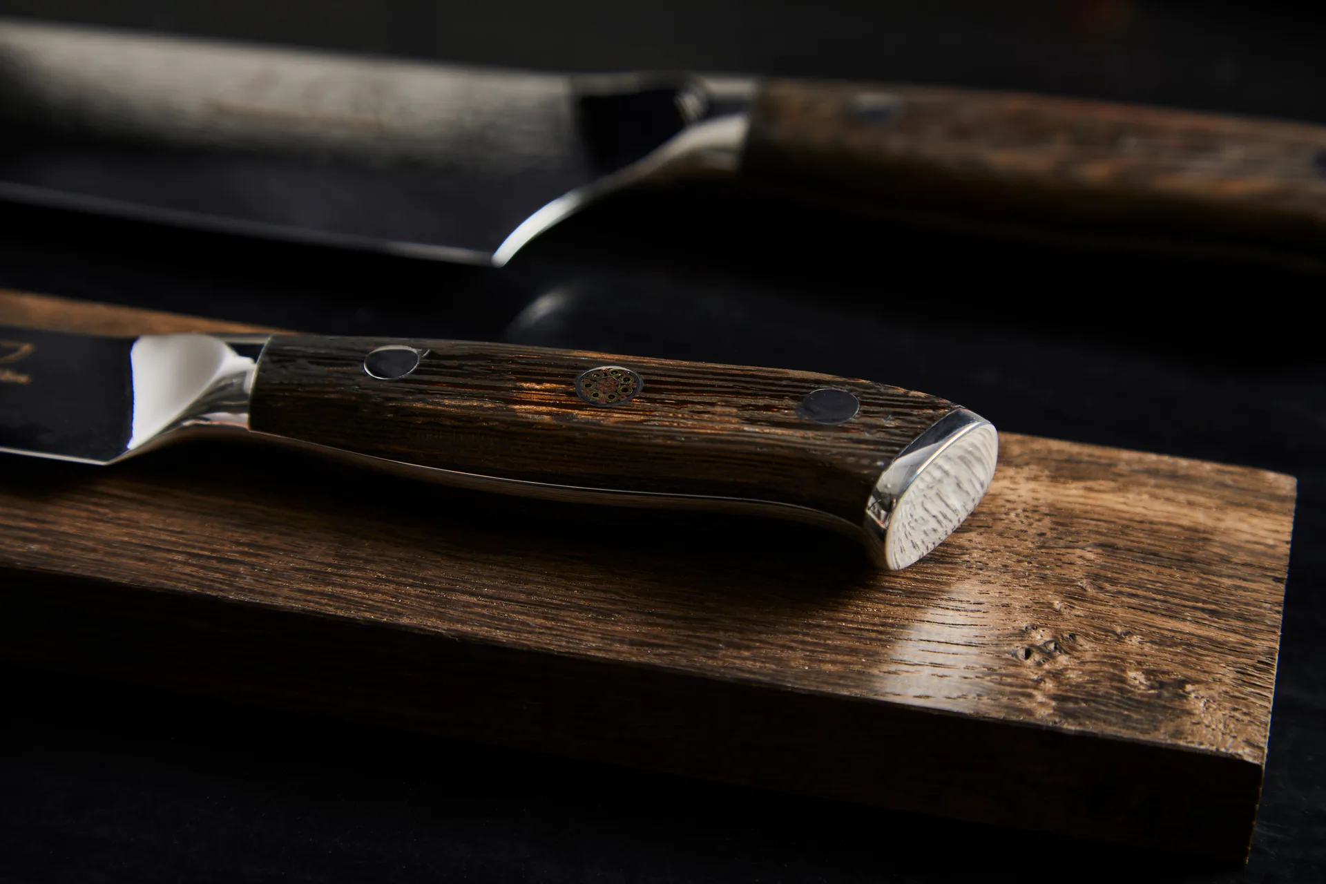 Damascus By Hâws Kochmesser 32 cm, Wengè Hâws