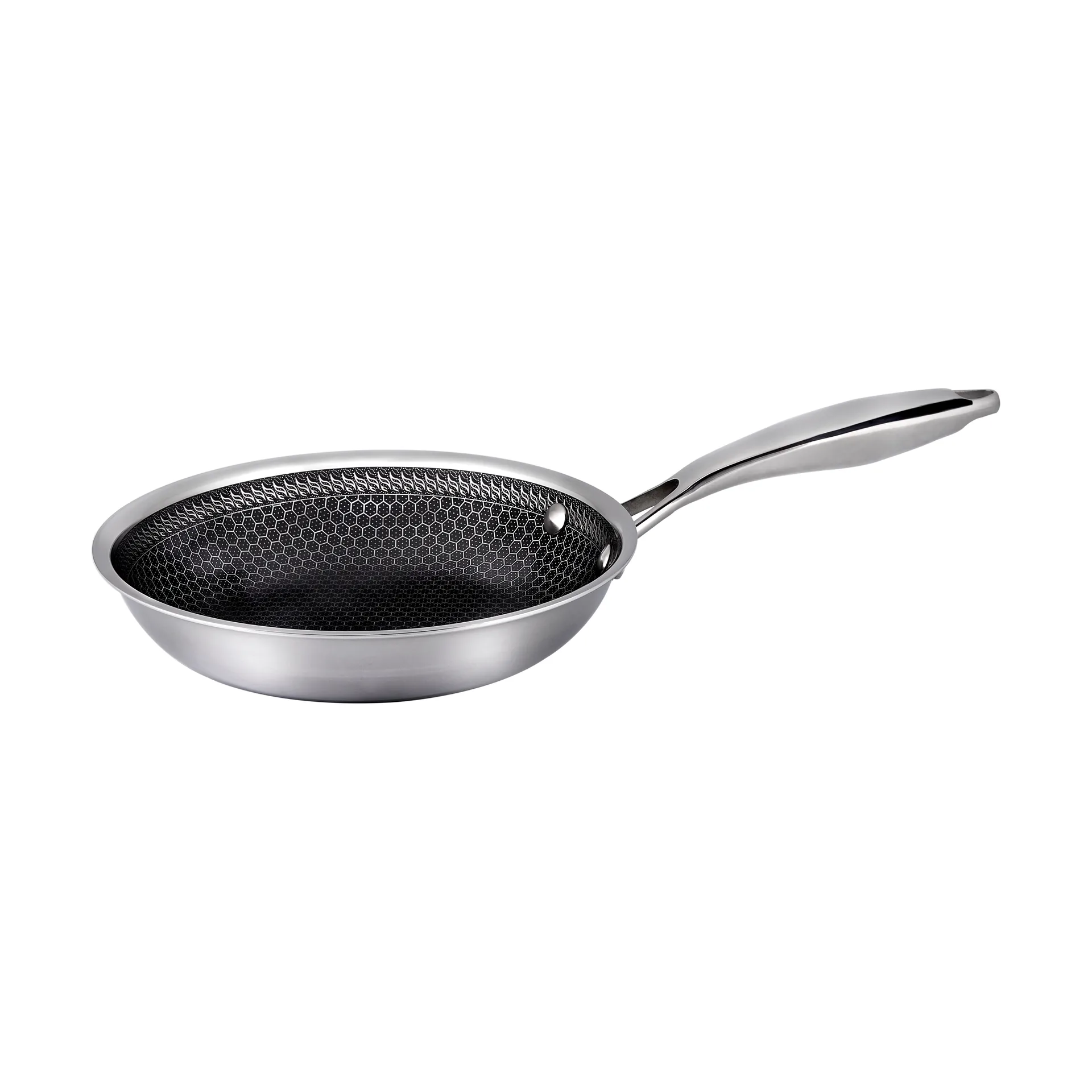 Hâws Santo Hybrid Coating Bratpfanne 20 cm, Edelstahl Hâws