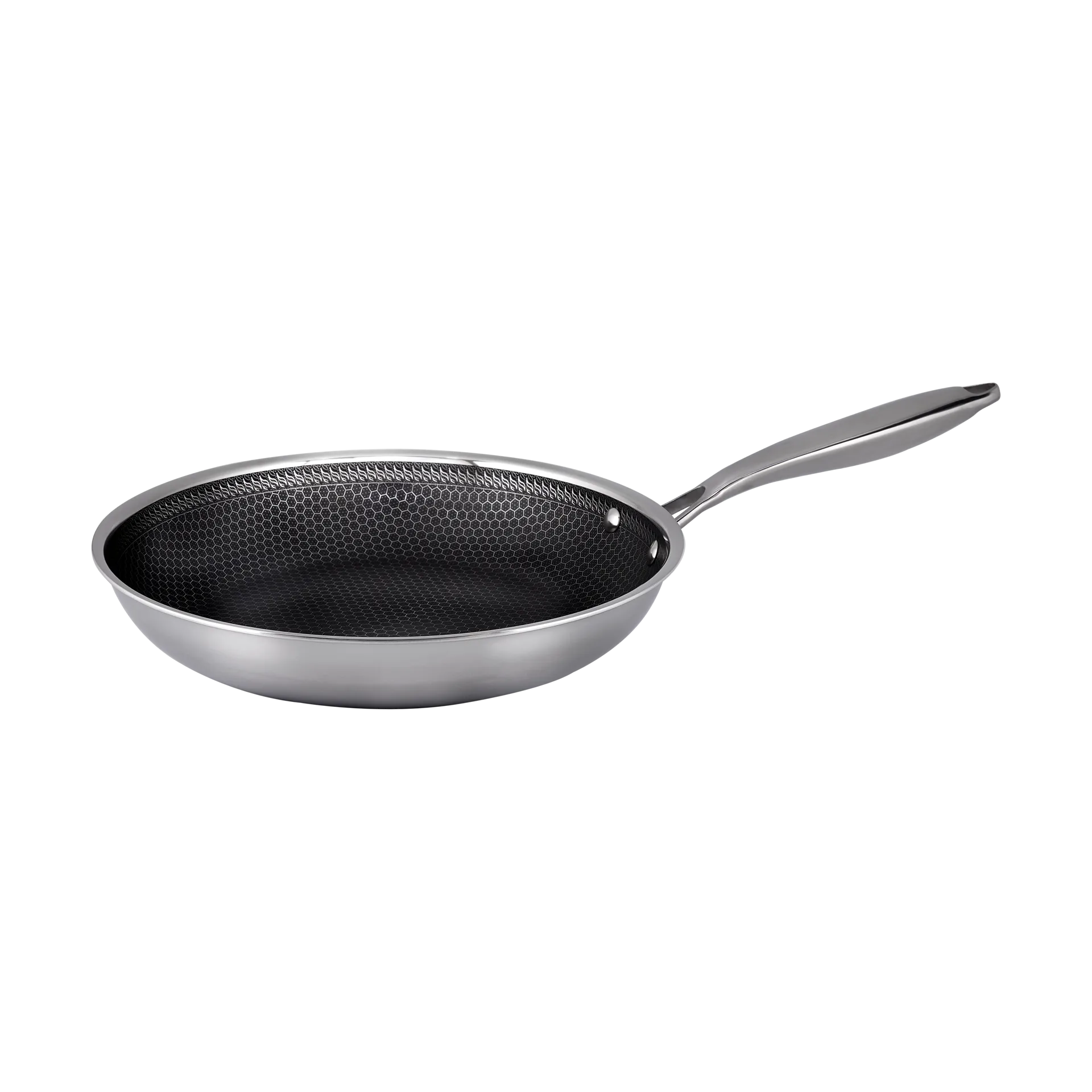 Hâws Santo Hybrid Coating Bratpfanne 28 cm, Edelstahl Hâws