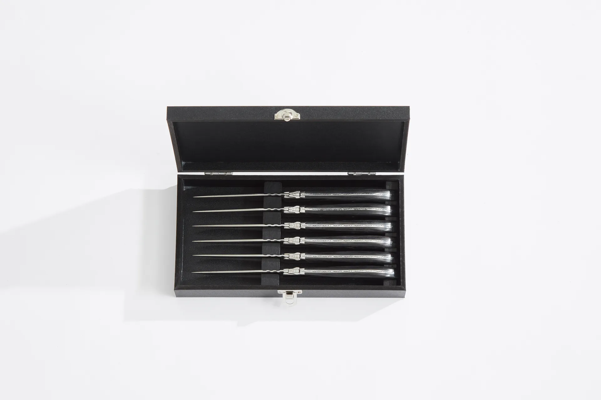 Laguiole By Hâws Grillgabel 6-teilig, Black Wood Hâws