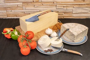 Laguiole By Hâws Käsemesserset 3-teilig - Olive - Hâws