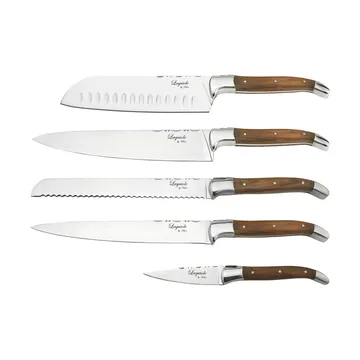 Laguiole By Hâws Kochmesser-Set 5-teilig - Olive - Hâws