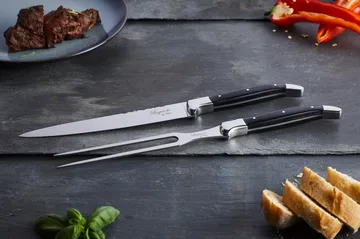 Laguiole By Hâws Trancherset 2-teilig - Black Wood - Hâws