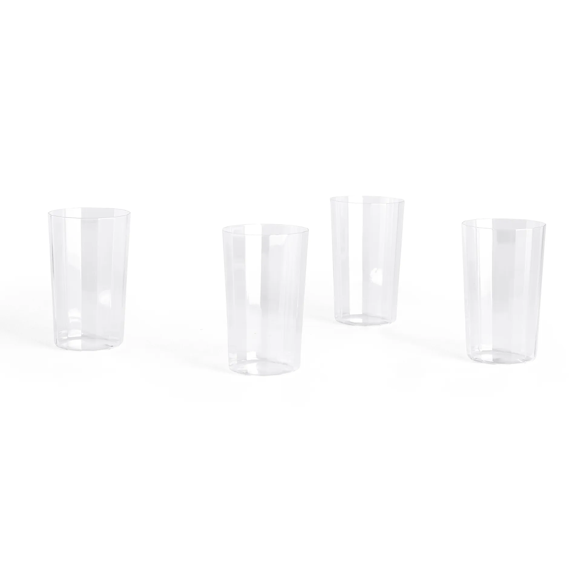 Angle Wasserglas 4er Pack, Large 13 cm HAY