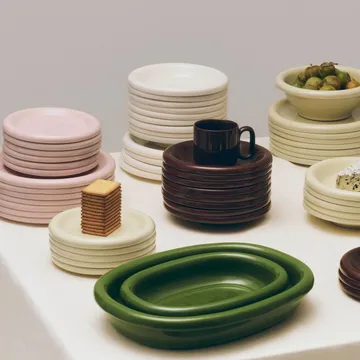 Barro Schale - Natural, Ø20 cm 2-teilig - HAY