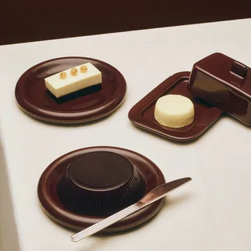 Barro Teller - Burgundy, Ø18 cm, 2-teilig - HAY