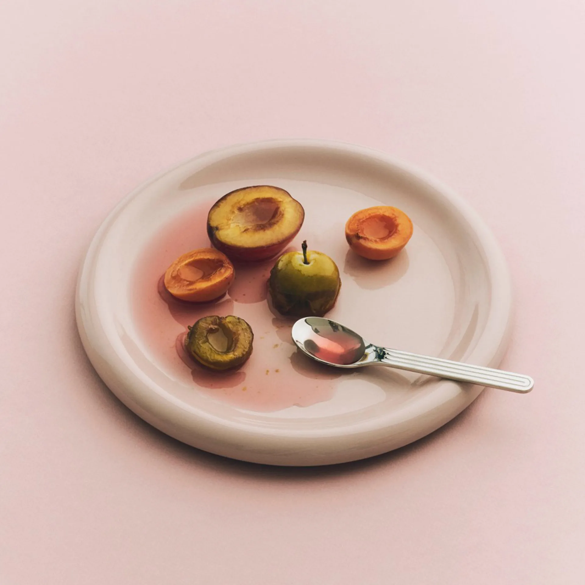 Barro Teller, Pink, Ø24 cm 2-teilig HAY